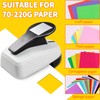 Square Hole Punch, 1.5 inch Square Paper Punch, Square Punches