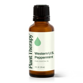 Plant Therapy Peppermint Western U.S. Essential Oil 30 mL (1 oz) 100% Pure, Undiluted, Therapeutic Grade