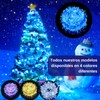 DOSYU Series de Luces Navideñas 25M, 500 Luces LED con