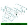 Rexka 20pcs Bumper Tow Bracket Cover Clip Compatible with Land-Rover