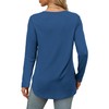 Womens Long Sleeve Tops Round Neck Casual Tunic Tops to