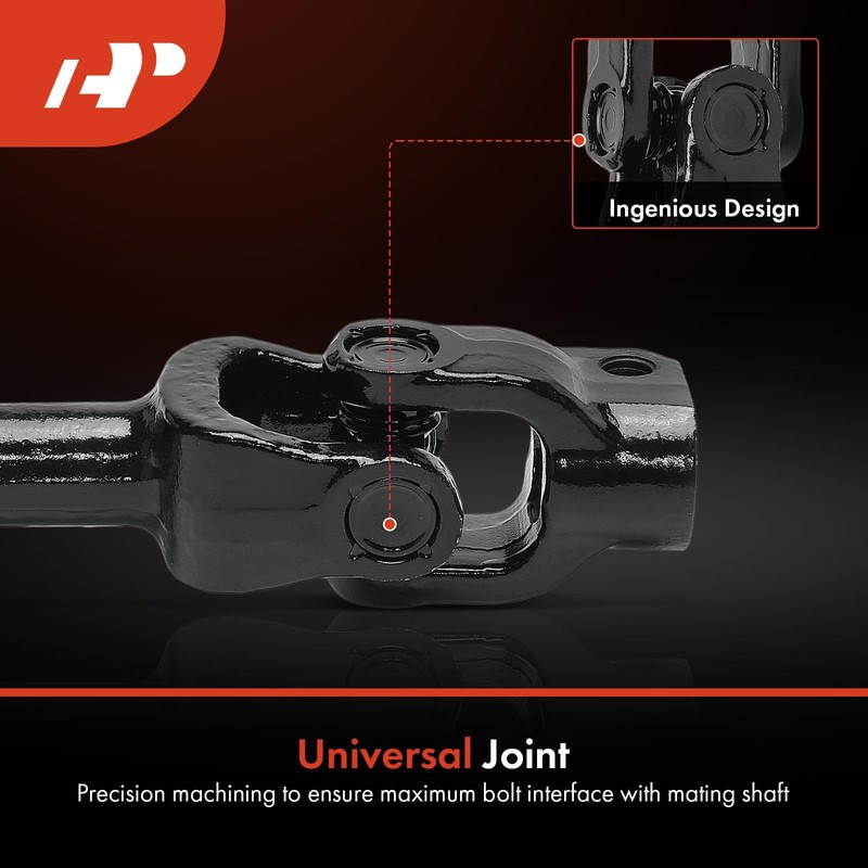 A-Premium Lower Intermediate Steering Shaft Steering Column Shaft Compatible with