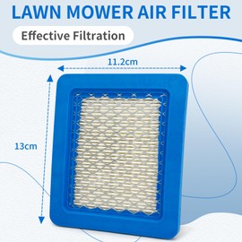 Luftfilter Rasenmäher für Briggs Stratton - Ersatzteile für Rasenmäher, Luftfilter für Briggs & Stratton 625/650/675, Sabo, John Deere, Stiga, Lseki Rasenmäher, Passend für Ersetzen Ersatzteile 491588