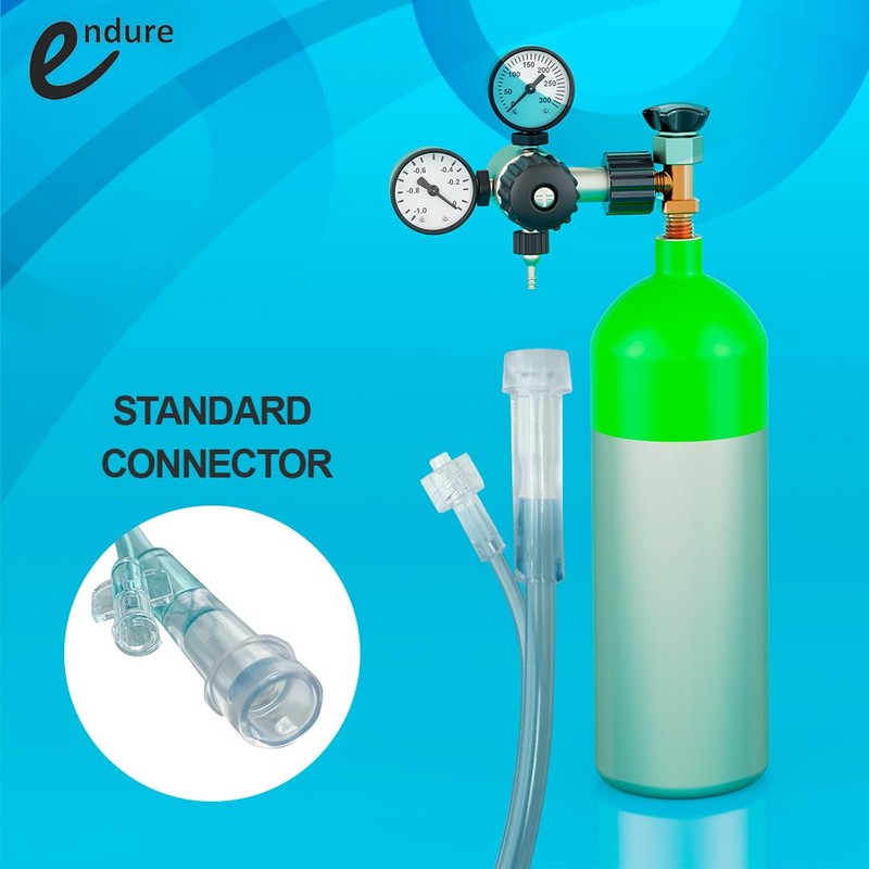Endure ETCO2 Nasal Sampling Cannula, Split Prong, Adult 14 Ft