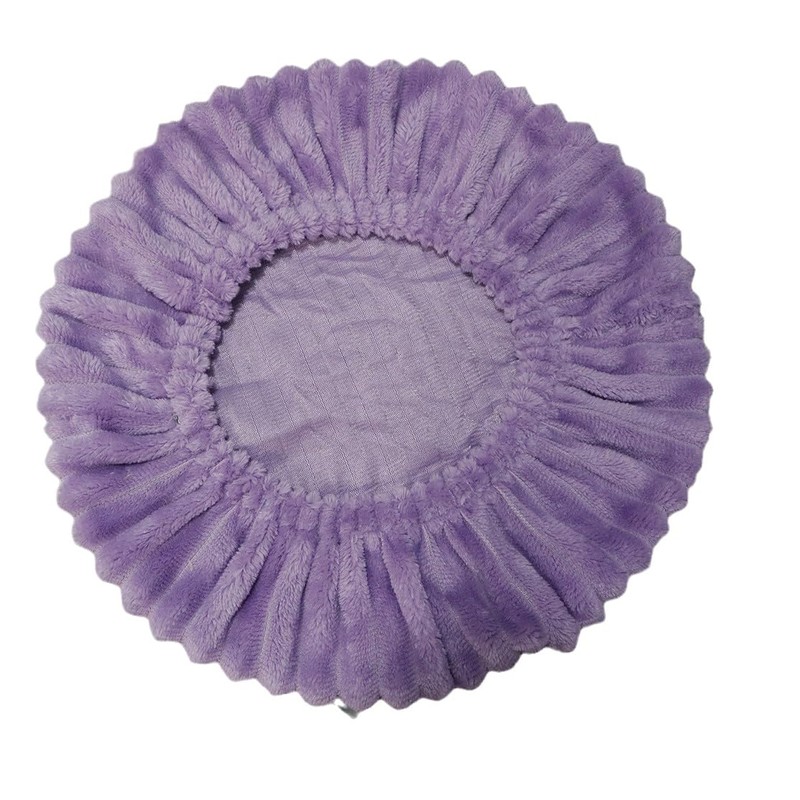 Shukii Stool Covers - 2 Pack Soft Slipcover with Elastic