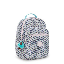 Kipling Women's Seoul Bts Prt 15" Laptop Backpack, Durable, Roomy with Padded Shoulder Straps, Built-In Protective Sleeve