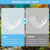 White Floating Betta Fish Hammock – Minimalist Rest Platform &