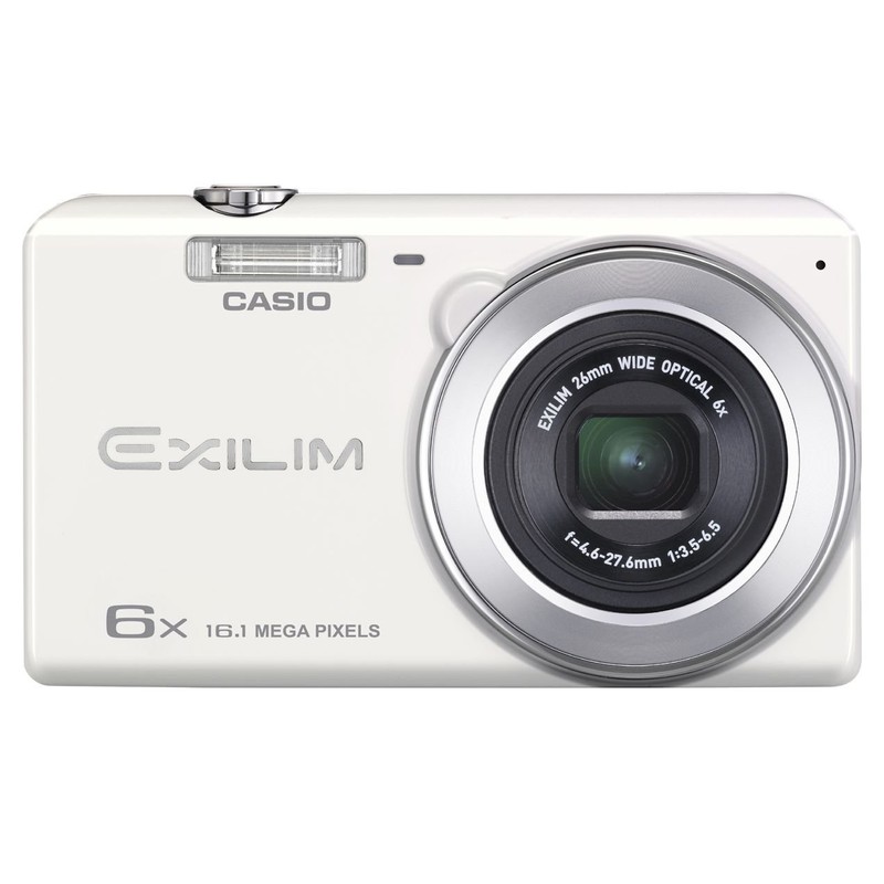 Casio EXILIM EX-Z780WE Digital Camera, Wide Angle 26mm, 6x Optical