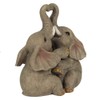 Something Different FO_66138 Elephant Embrace Couple Ornament | 2pcs. 250g,