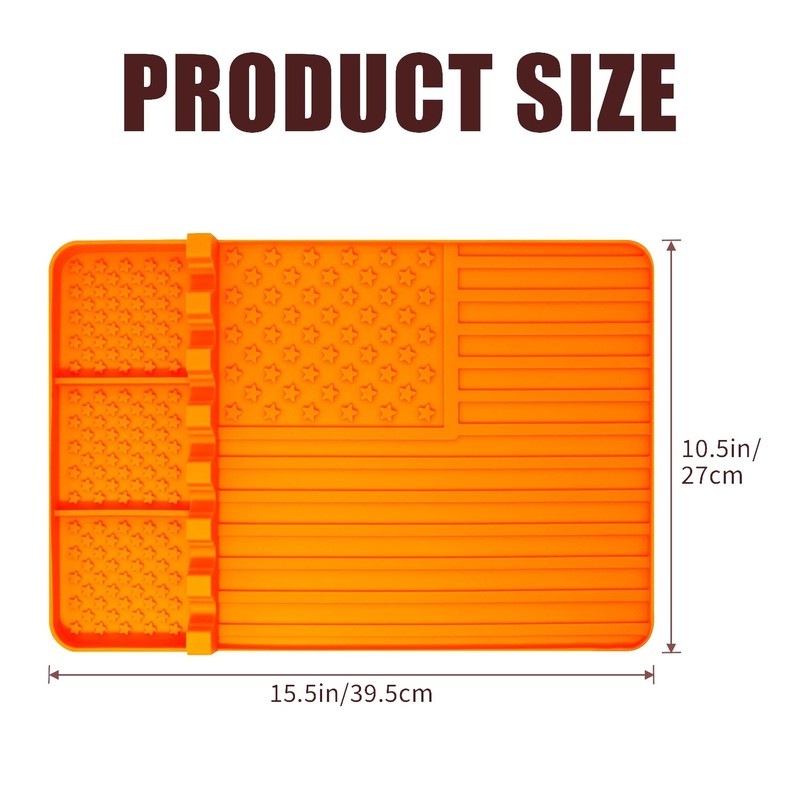 Silicone Griddle Tools Mat for Blackstone,Grill BBQ Caddy Utensils Holder