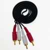 Hjiopkul RCA Cable 2.7M 2 RCA Stereo Audio Cable Audio