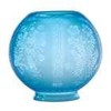 B&P Lamp® Supply 8" Five-Scene Clear & Etched Glass Gas