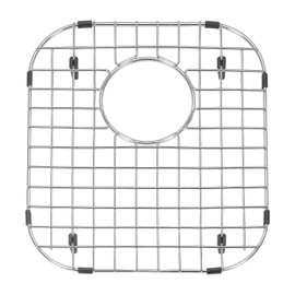 Yutong Kitchen Stainless Steel Sink Bottom Grid with Large Rounded Corner (12.8" x 14.8")