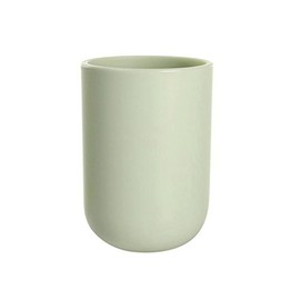 Uviviu Bathroom Cups, Plastic Toothbrush Holder, Tumbler Cup, 350ml (Light Green)