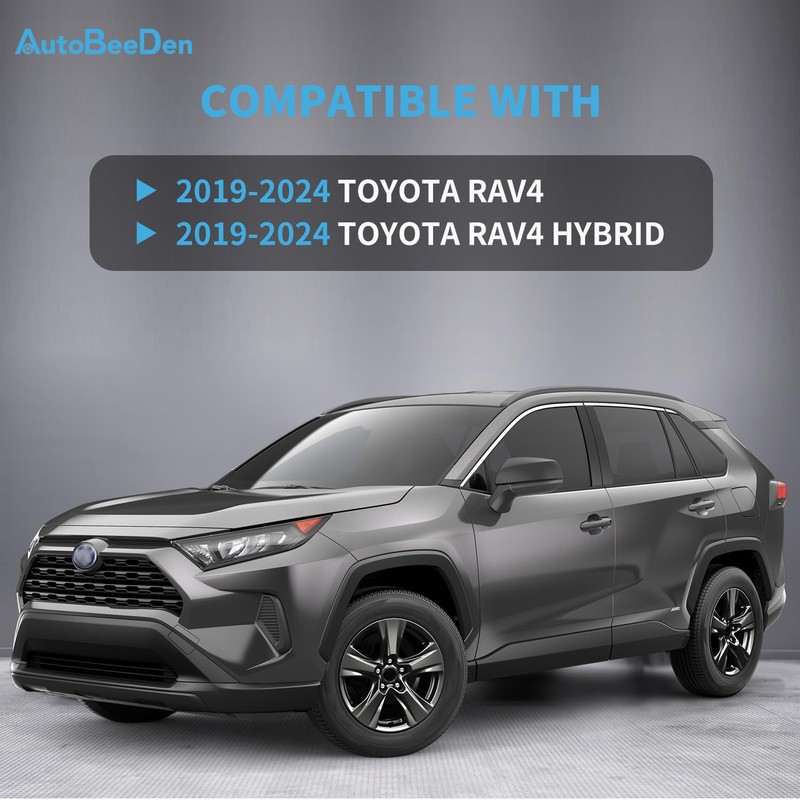 4-Pack Wheel Skins Compatible with Toyota RAV4 / RAV4 Hybrid