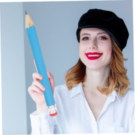 Garneck Giant Pencil XXL Jumbo - 1 Metre Large Colouring Pen for - Ideal for Creative Projects Drawing and Crafts Colourful Colours and Child-friendly Design Set of 2