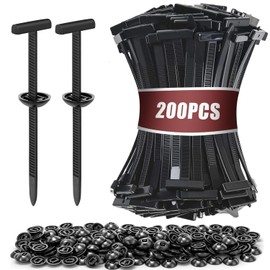 200 PCS Actualizar Cinchos de Plastico, SHUUDAUKO Cintillos para Cables Nylon Autobloqueantes, Clips Resistentes a los Rayos UV para Guardabarros, Par