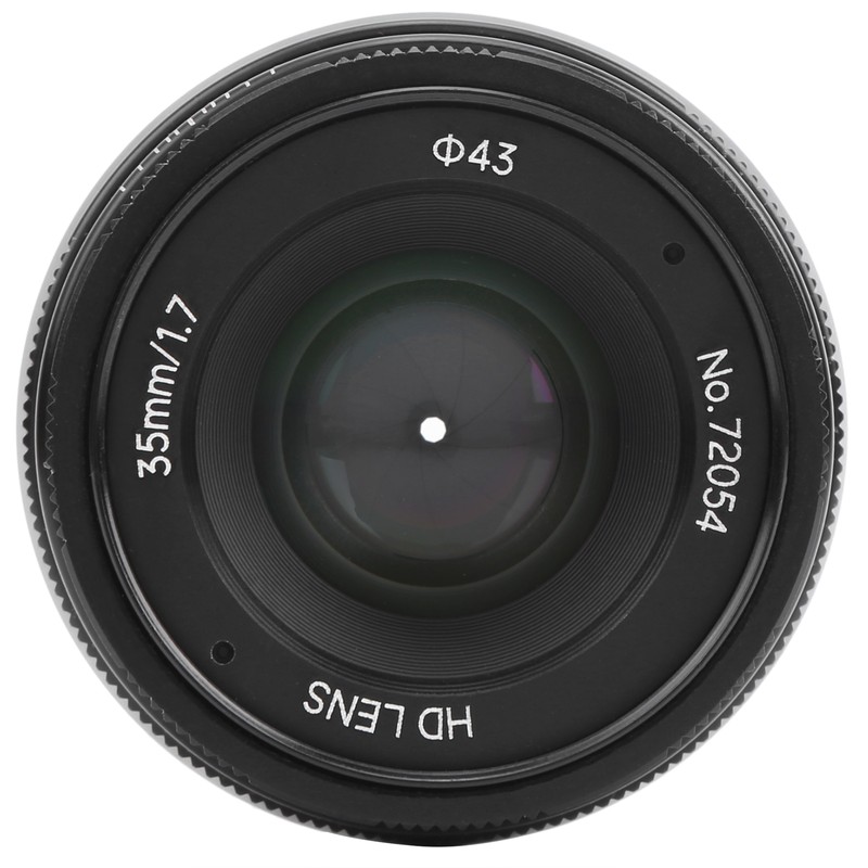 NEWYI 35mm F1.7 M4/3 Mount Large Aperture Portrait Fixed Focus