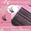 Set Extension Pestañas Diy 9-18mm Kit Maquillaje Completo