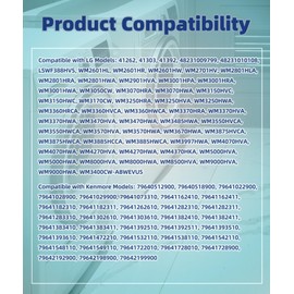 ACA56078801 Washer Door Gasket Boot Seal Retaining Ring Compatible with LG Kenmore Front-Load Washing Machines,Clamp Assembly Replace AP4998833 AH3530864 EA3530864 PS3530864 etc.