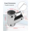 HZSIFU Boat Rail Fitting for 7/8'' Tube, Marine Stainless Steel