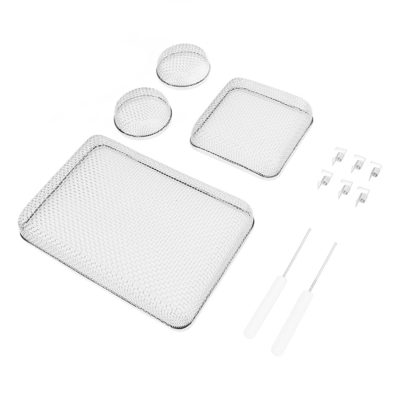 12PCS RV Furnace Vent Heavy Duty Stainless Steel Mesh Screens
