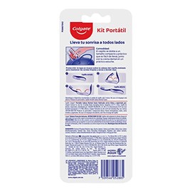 Colgate Kit Portátil 2 Piezas Pasta Y Cepillo Dental