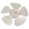 Supco Plastic Fan 5 Blade, 6 5/8" Diameter, 7/32" Shaft,