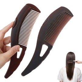 2PCS Dandruff Comb and Scalp Massage Brush Set – Scalp Care Comb for Dandruff Removal, Scalp Detox, and Hair Growth – Gentle Massaging Brush for Healthy Hair and Scalp