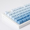 YMDK Gradient Keycaps Thick PBT Keycap, Top Lit Shine Through