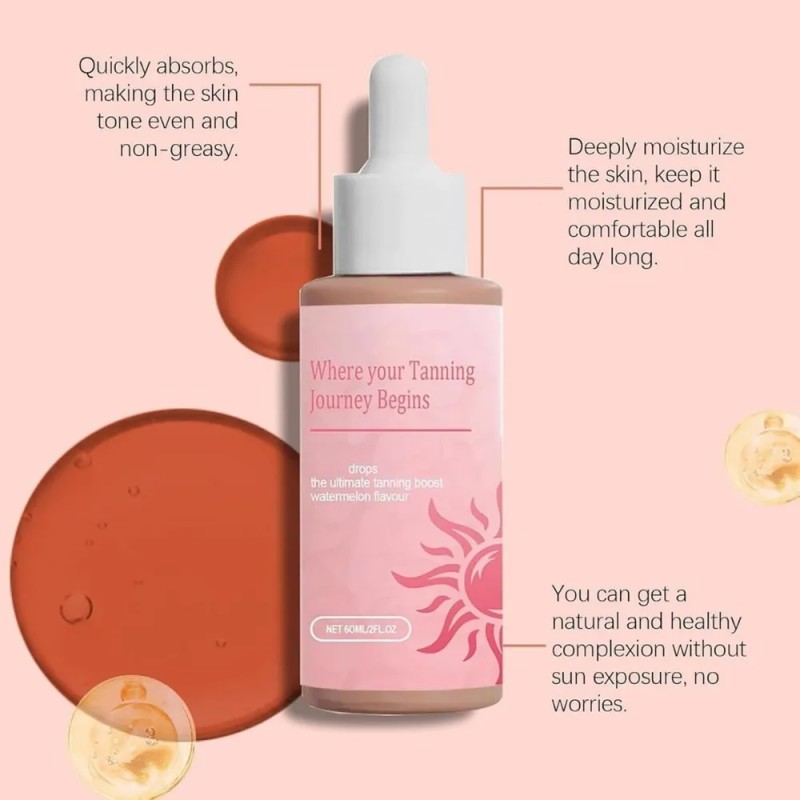 Bronceador Oral Sin Sol, Bebible Y De Acción Rápida