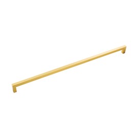 Hickory Hardware HH075337-BGB Skylight Collection Pull, 18 Inch Hole Center, Brushed Golden Brass
