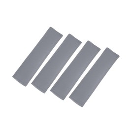 INFINAUTO 4pcs Universal Gray Safety Seat Belt Pads Cover for Car Truck SUV Stylish Design