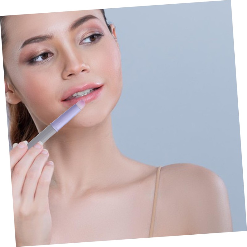 Healvian Lipstick Accessory Mini Portable Lip Brush for Travel Multi-use