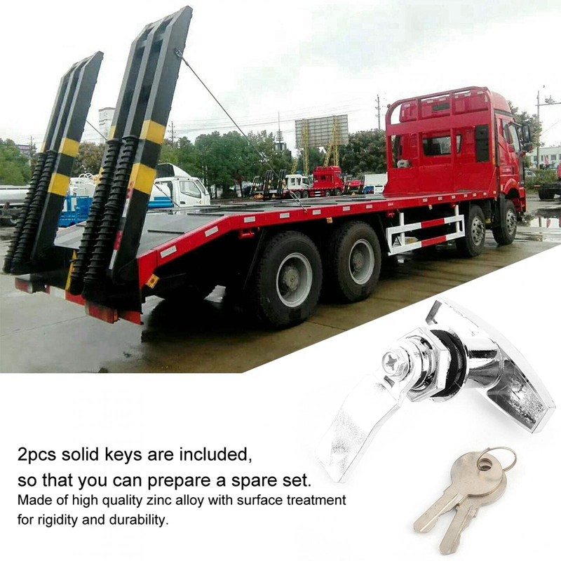 T-Handle Lock, Yosoo Rear Attachment T-Handle Lock Tool Box Garage
