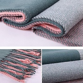 Ladies Scarves and Shawl Winter Scarf Blanket Scarves for Women Tartan Scarf Long Soft Warm Checked Scarf Ladies Gifts,shawl scarf tartan