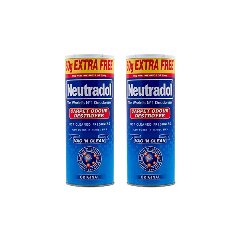 Neutradol (x2 167018 Carpet Deodrant 350g Original