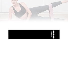 Resistance Bands for Working Out,Workout Resistance Bands,Elastic Resistance Fitness Bands for Physical Therapy,Exercise Bands Resistance Bands Set for Pilates (Black（Level: X-Heavy）)