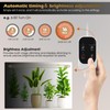 Standing Grow Light with Auto-Timer, 36W Vertical Grow Lights for