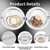 3 Pack Ultrasonic Cleaner Basket, Small Parts Jewelry Cleaning Basket