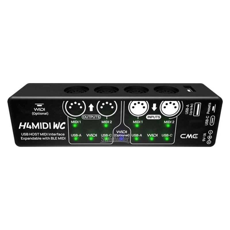 CME Pro H4MIDI WC Advanced MIDI Interface