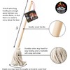 Better Grillin BBQ Bastin Mop Basting Barbecue Brush/Mop Easily Applies