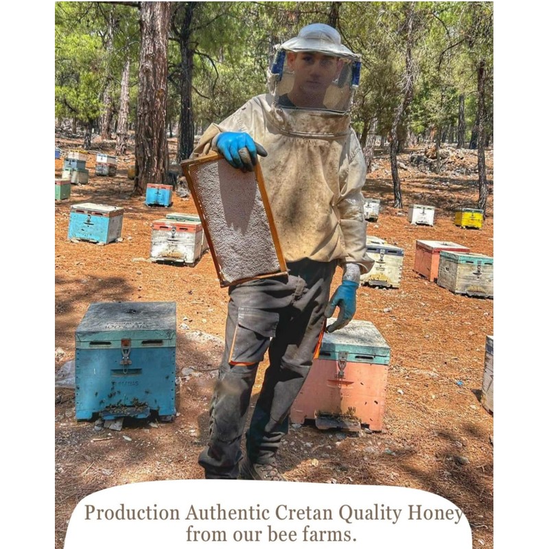 Aoritiko Pure Cretan Mountain Honey | Greek Honey | 100%