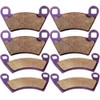 ECCPP FA354 FA452 Brake Pads Front and Rear Carbon Fiber