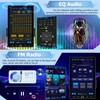 NHOPEEW 10.4 Inch Vertical Single Din Touchscreen Car Radio -