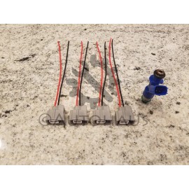 Auto Haus 4x Acura RDX 410cc Fuel Injector Wiring Harness Pigtails Honda RSX TSX K20 K24