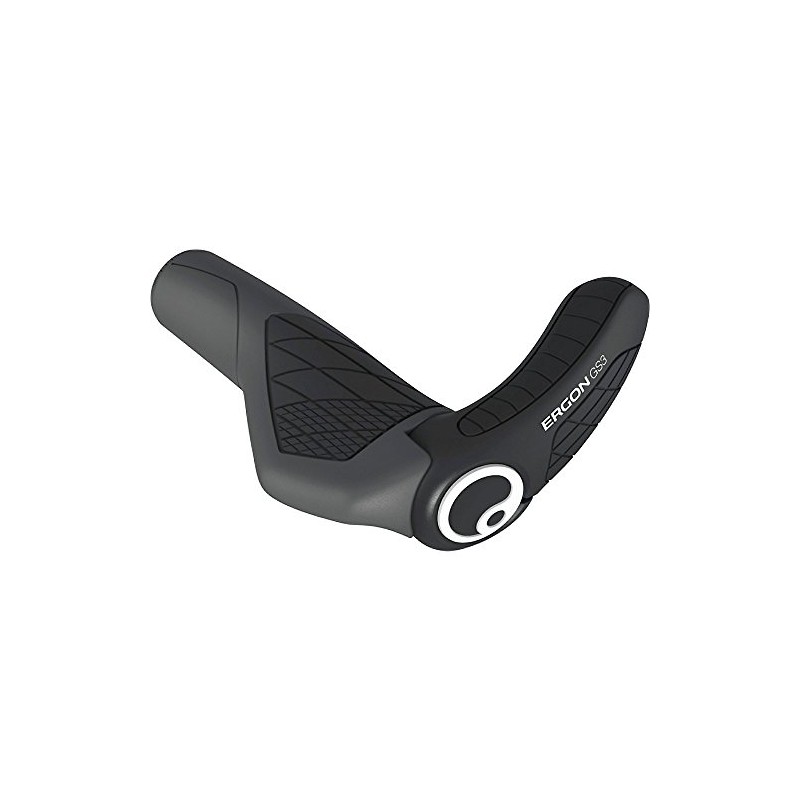 Ergon, Ergo Handlebar Grips black Black (Black) Size:L