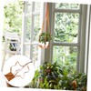 NOLITOY Hanging Planter Leather Sling for Use Flower Pot Holder