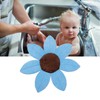 Sunflower Baby Bath Head Support Soft Skin Friendly Short Plush