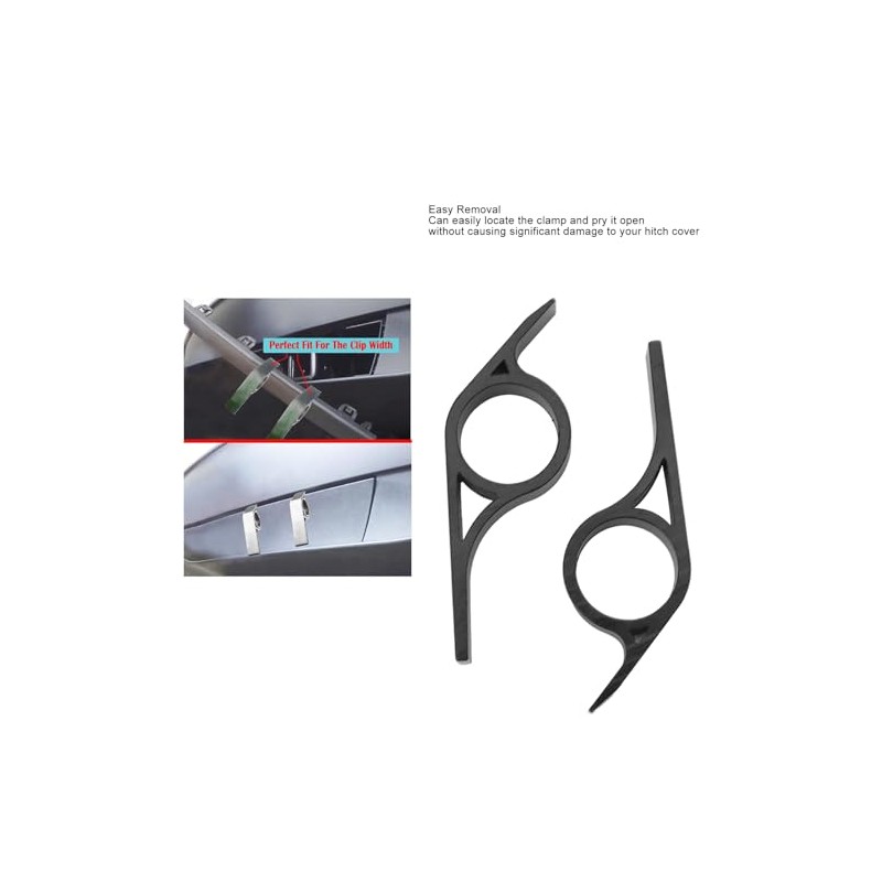 Keenso Tow Bar Cover Tow Bar Set, 2 Piece Tow